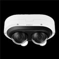 Techwin 4MP x 2 Network Vandal Outdoor 2CH  Dome Camera