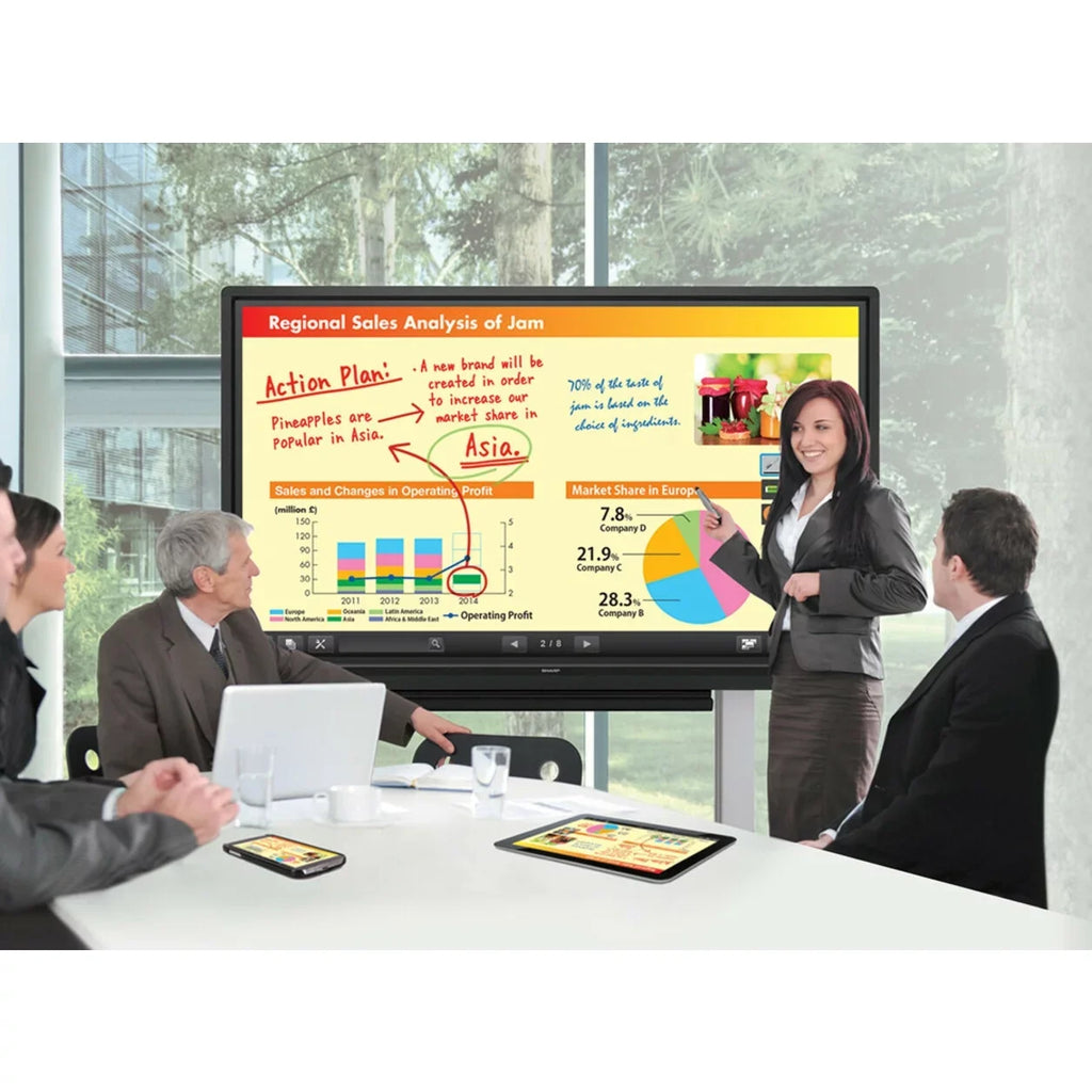 Sharp   PNC605B 60" Class  Touchscreen Monitor, 16:9, 4 ms