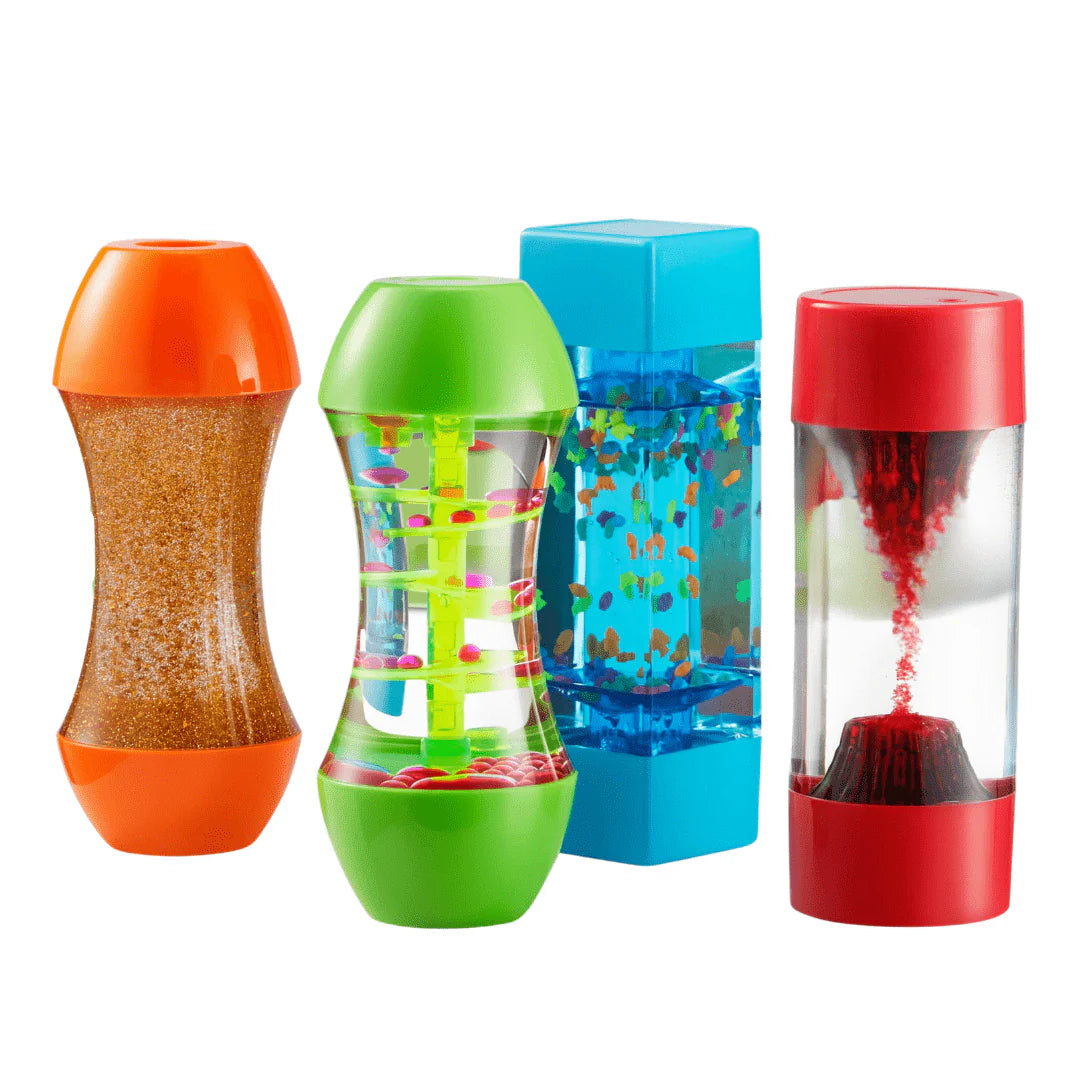 Colorful Liquid Motion Tubes Engaging Sensory Focus Stress Relief Toy