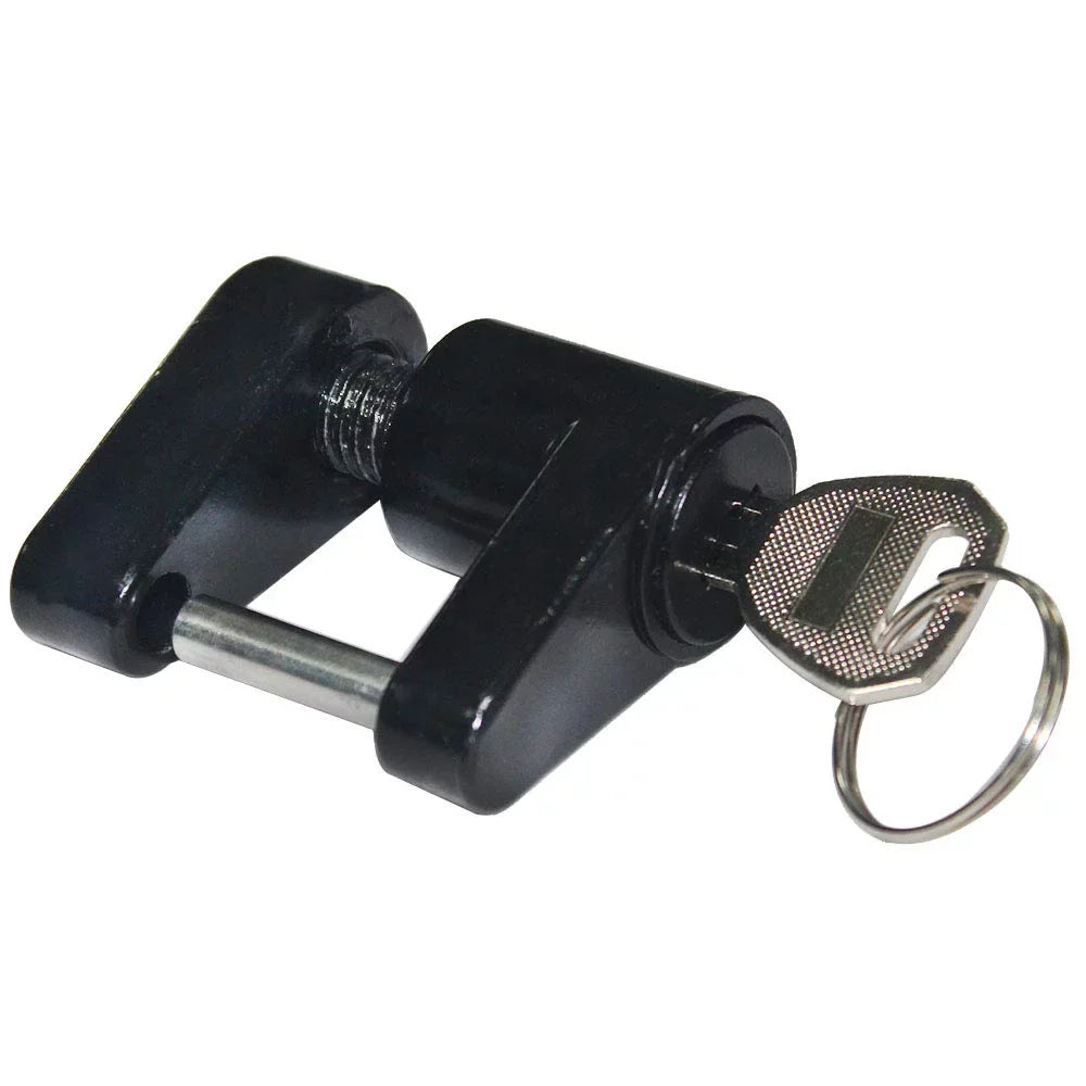 Trailer Hitch Lock Set, Include Trailer Coupler Lock,Tongue Lock and 5/8 Inch, 1/2 Inch Hitch Pin Lock Fit Class I    V Receiver to Secure Trailer for Towing and Storage(Keys Alike)