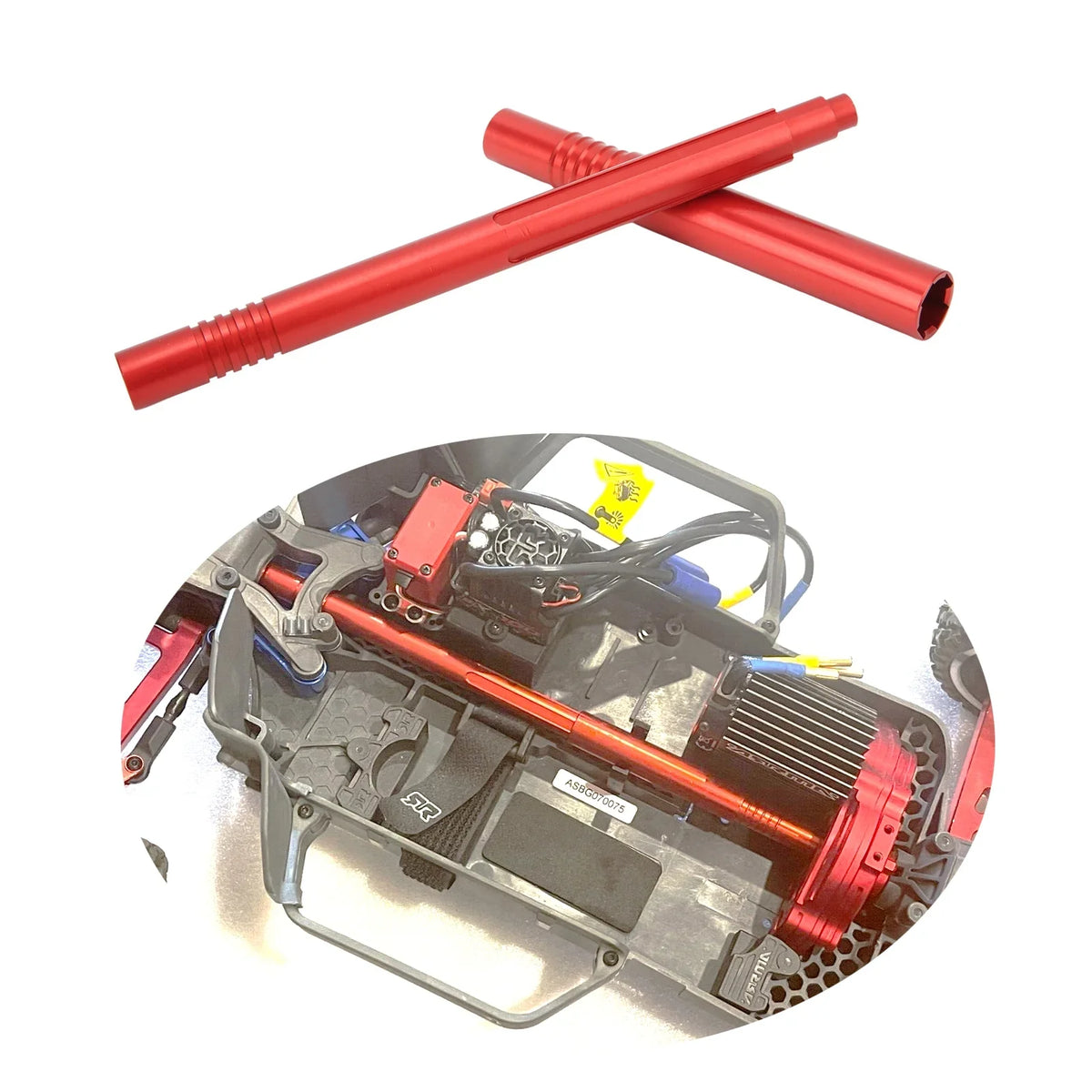 Mesimsple Granite 3S Center Drive Shaft & Body Clips for Arrma 1/10 Senton Big Rock Vorteks 3S  550 Mega Driveshaft Outcast Kraton 4s 1/8 Typhon Ventta 3S Upgrades Part
