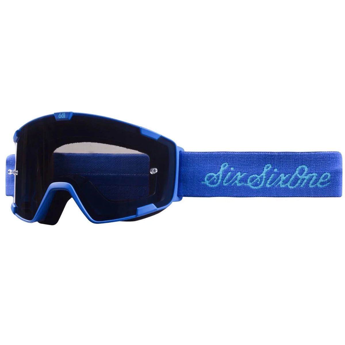 SixSixOne Radia Goggle, Small, Blue (Smoke Mirror)