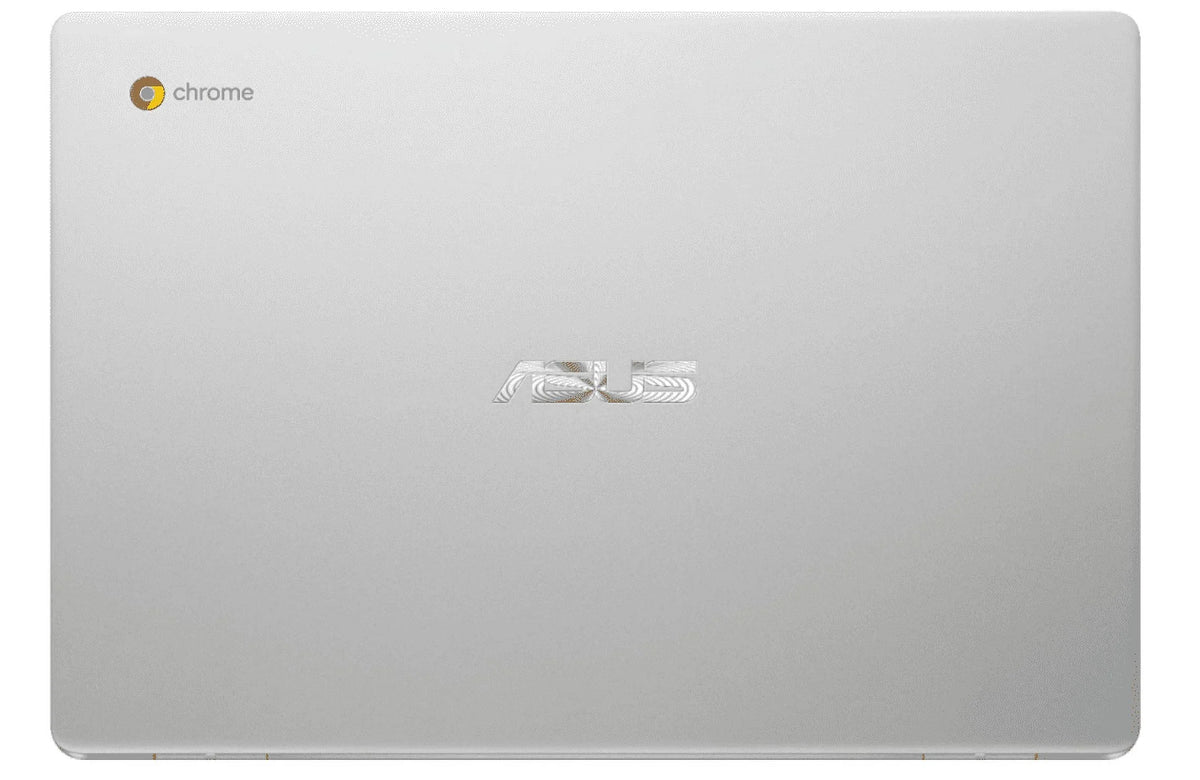 Asus (Renewed) C423NA Chromebook 14 14"  Laptop Computer, Intel Celeron N3350 Processor, 8GB LPDDR4 , 64GB eMMC, 802.11AC WiFi, Bluetooth,  Type-C, Silver, Chrome