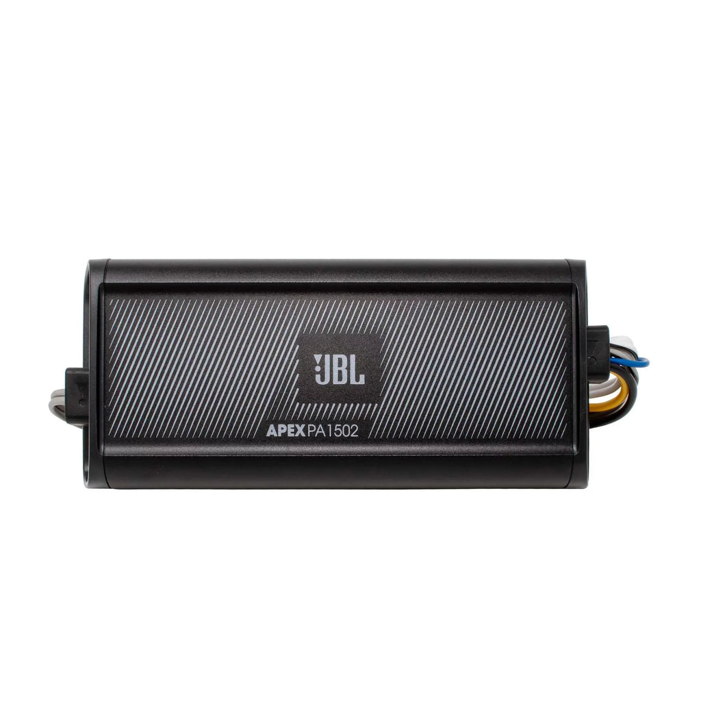 JBLBB4005D - 5-Door Passive Sound Bar Compatible with Bronco with  Apex  1502 2 Channel Marine & Powersport Amplifier - 150 x 2 At 2-Ohms and Bronco Install Accessories