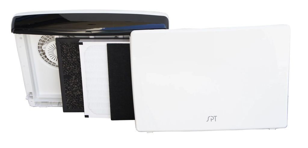 Sunpentown Dual -Motor Air Cleaner