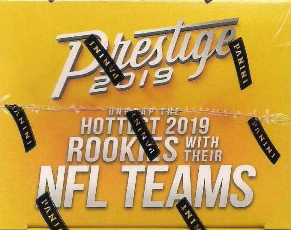 2019 Panini Prestige  Football Blaster Box- Featuring 2019 Rookies in Team Jerseys