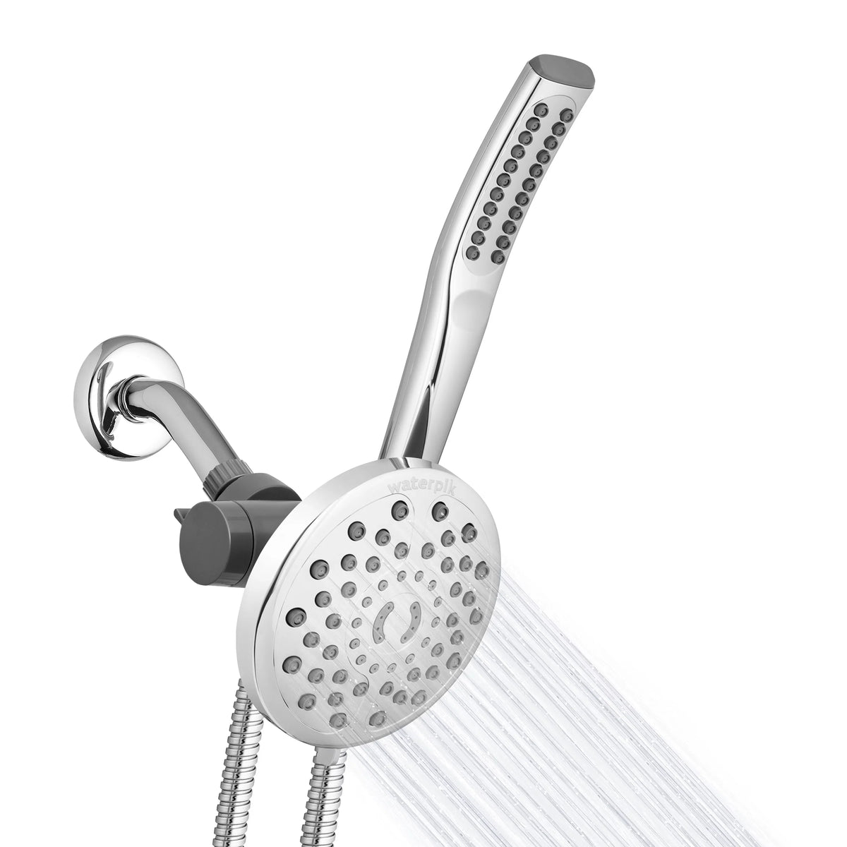 Waterpik PowerWand Spa Combo Shower with PowerPulse Massage, Chrome, -633E--183ME
