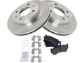 Front Brake Pad and Rotor Kit - Compatible with 1995 - 1999 Nissan Sentra  1.6L 4-Cylinder 1996 1997 1998