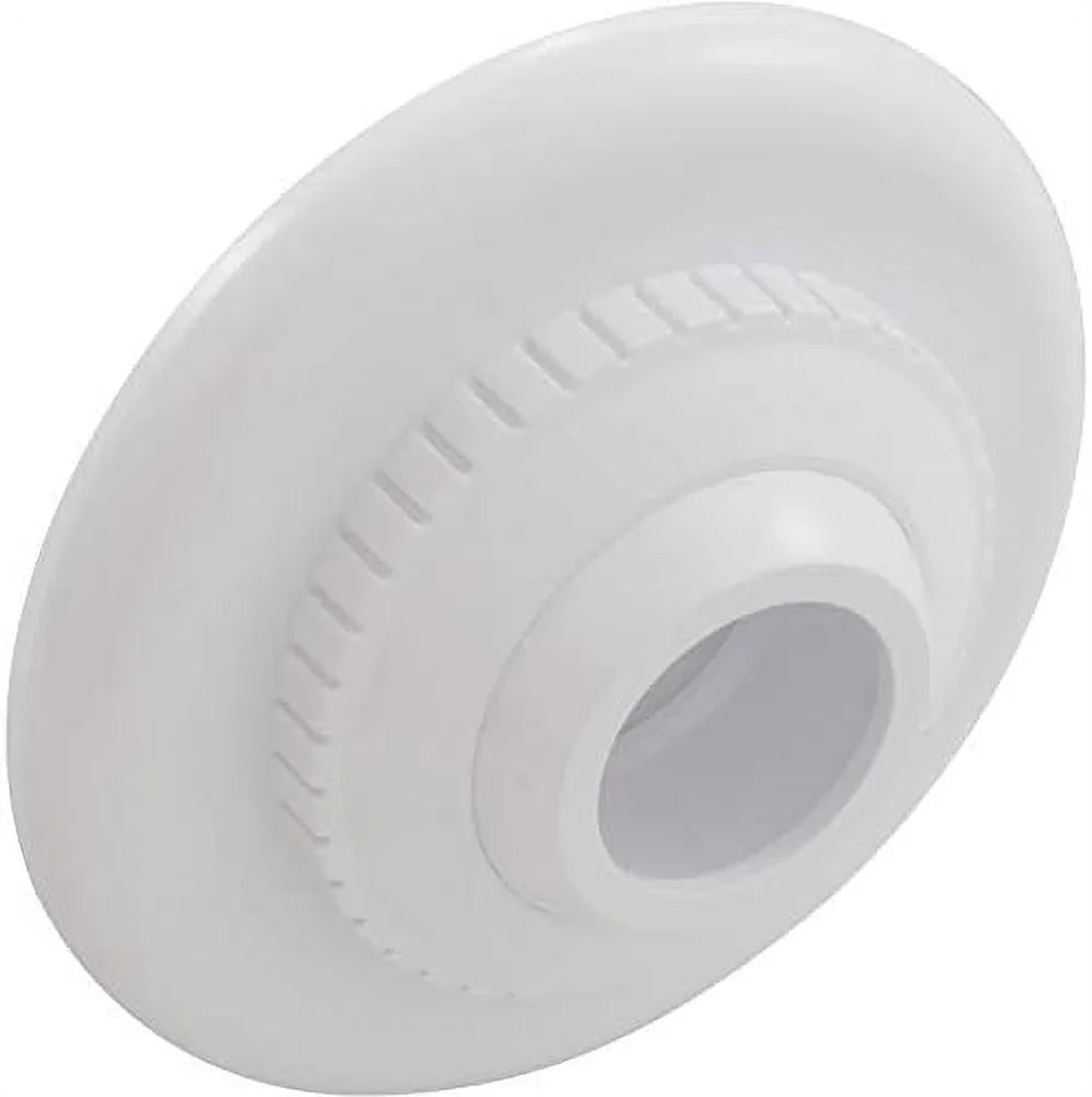 SP1422E White 1-Inch Opening Large Hydrostream Extended Directional Flow Inlet Fitting With 1-1/2-Inch  Thread