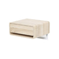 Minimalist Wall-Mounted Wooden Drawer Design