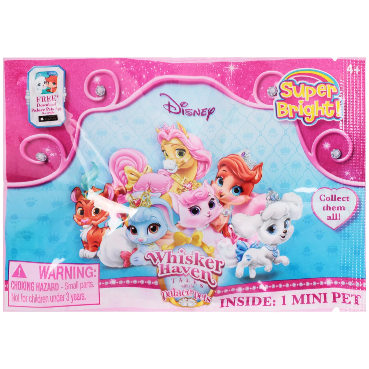 Disney Princess Whisker Haven Tales Palace Pets Toy - Blind Bag (Styles May Vary 1pc)