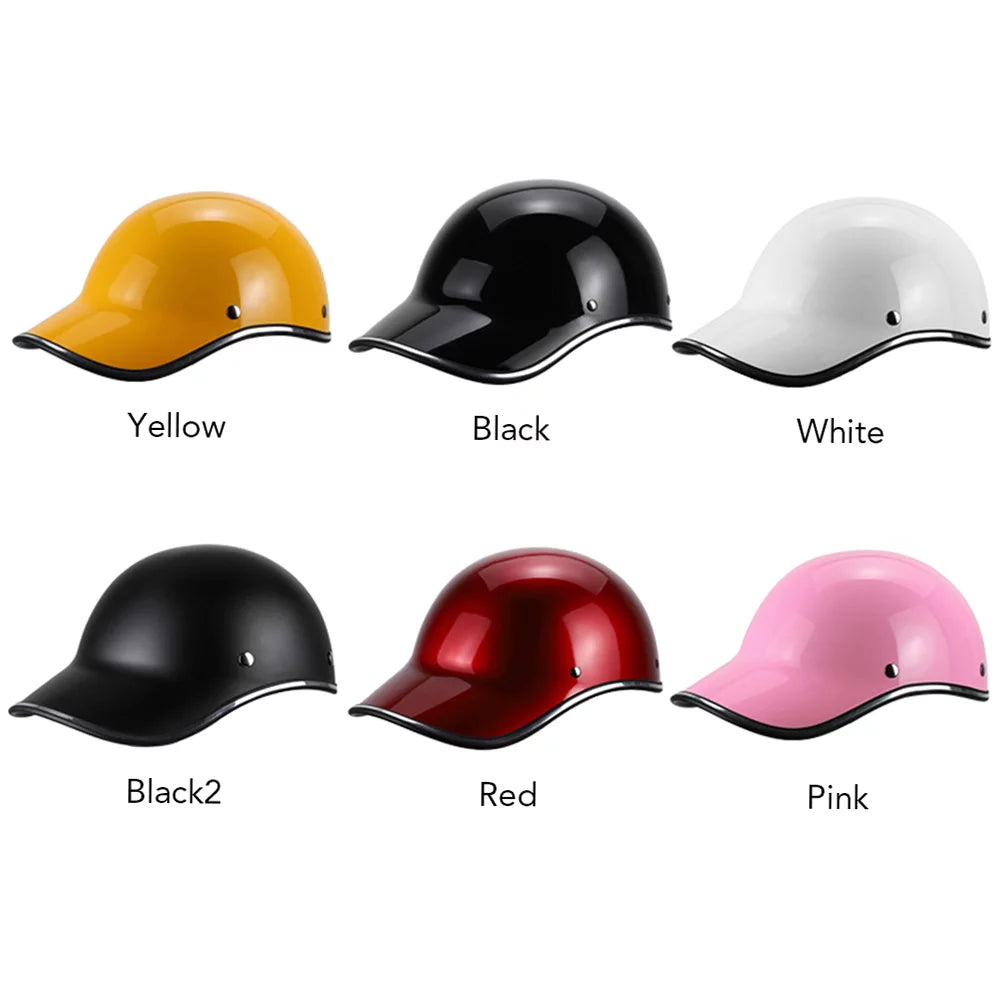 Motorcycle Bike Baseball Half for Men Women Adults