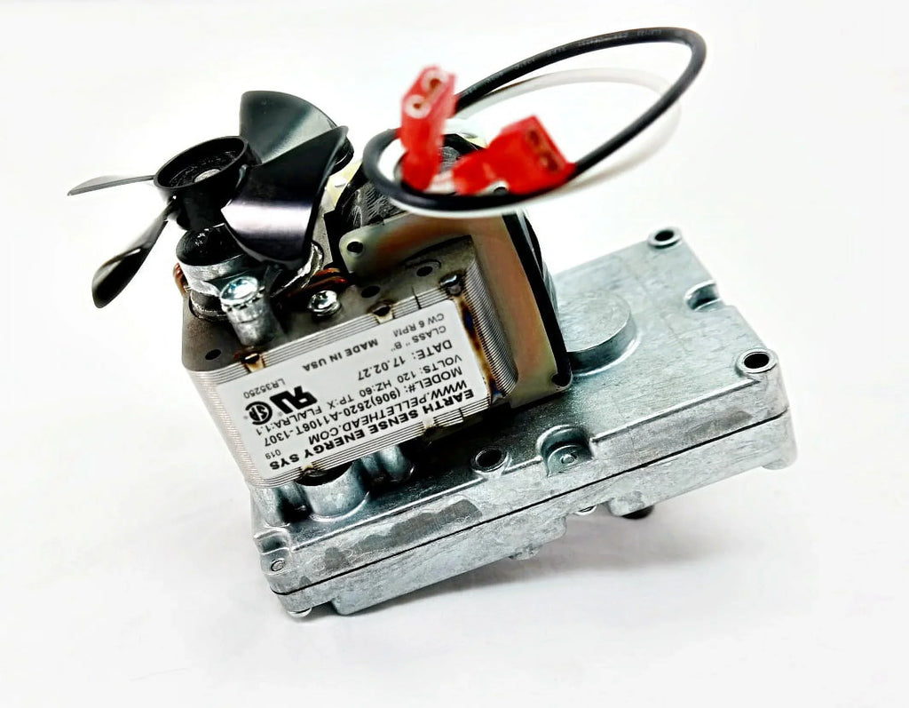 Esesstoves Harman & Heatilator Ecochoice Auger Feed Fuel Motor Gearbox Assembly