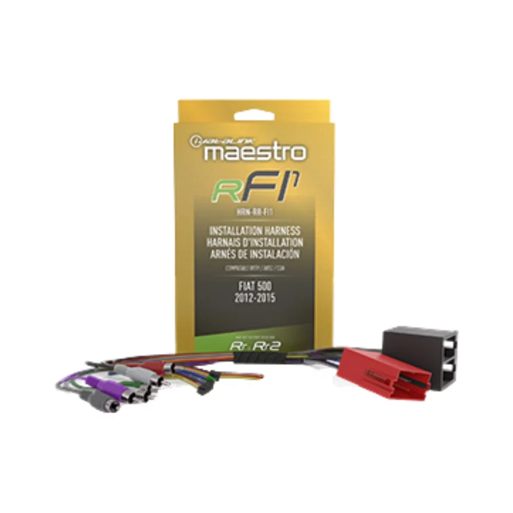 New Maestro -MRR2 Interface Module and --FI1 Adapter For 2012-15 Fiat 500