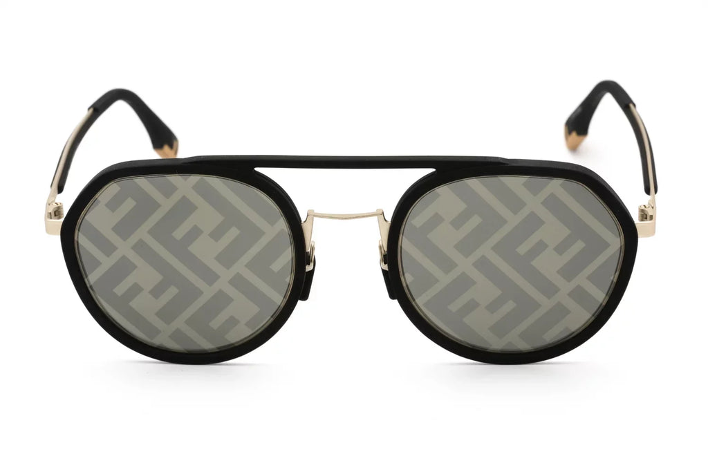 Fendi Pattern Pilot Men's Sunglasses FE40040U 02C 51