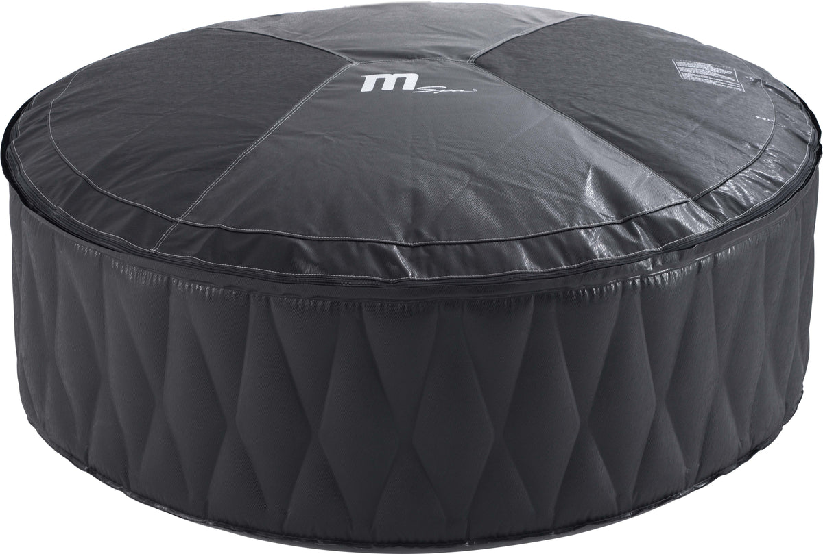 Mspa Mont Blanc, A Premium Inflatable Hot Tub & Spa, 118 Jets, 700w Massage Air Blower, 1350w Water Heater, One Piece Easy Install, Round, 2+2 Persons