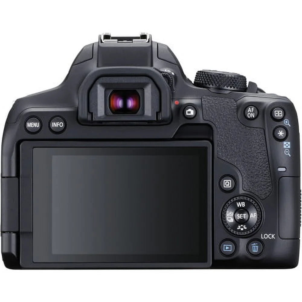Canon  Rebel T8i Camera with 18-55mm+500mm f/8.0 Telephoto Lens for T-mount+ Starter Kit+Lens Filters++64Memory Cards(18PC)