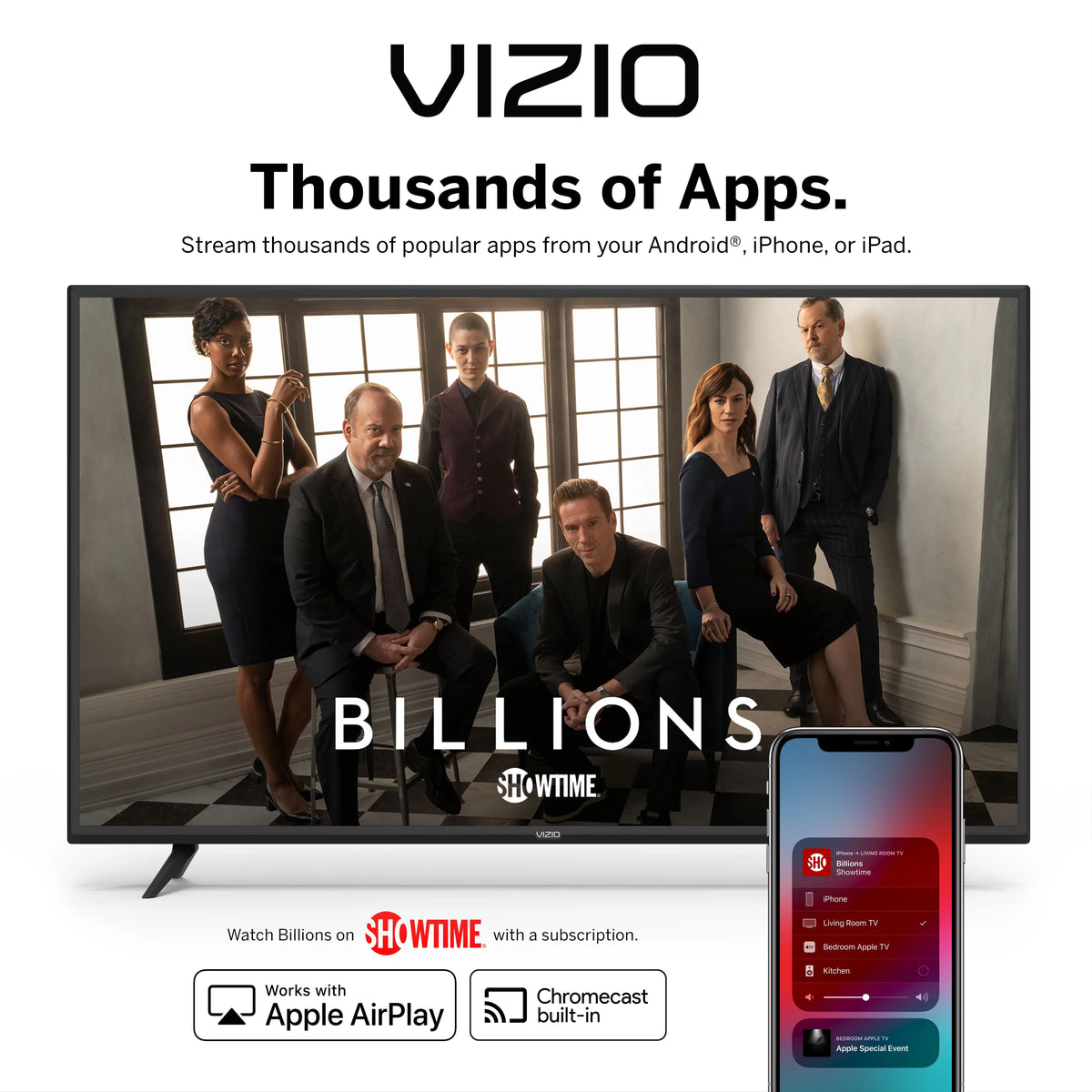 50" Class 4K  Quantum Smartcast Smart   M-Series M50Q7-H1