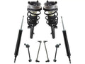 Front and Rear Suspension Strut Coil Spring Shock Absorber Sway Bar Link Assembly Kit - 8 Piece - Compatible with 2007 - 2013  328i  2008 2009 2010 2011 2012
