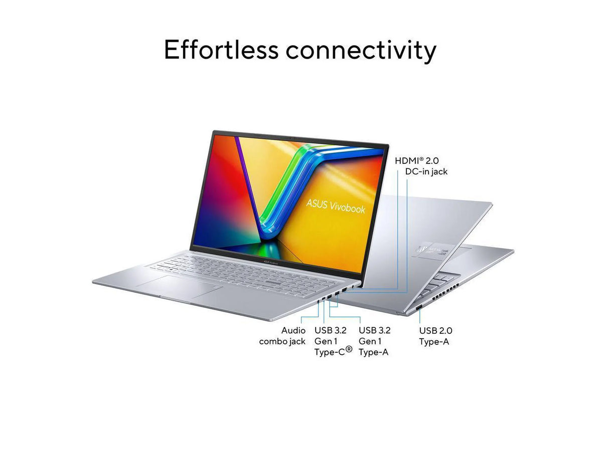 2023  Vivobook 17X Laptop, 17.3”  Display, Intel Core i9-13900H , 16GB , 1TB , Windows 11 Home, Transparent Silver, K3704VA-DH96-S