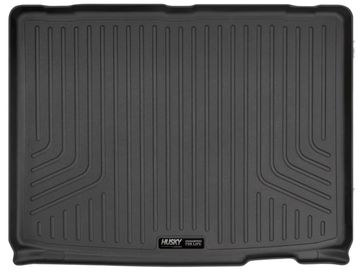 Husky by RealTruck Weatherbeater Series Cargo Liner Black Compatible with 10-22 Toyota 4Runner; Third row of Seats