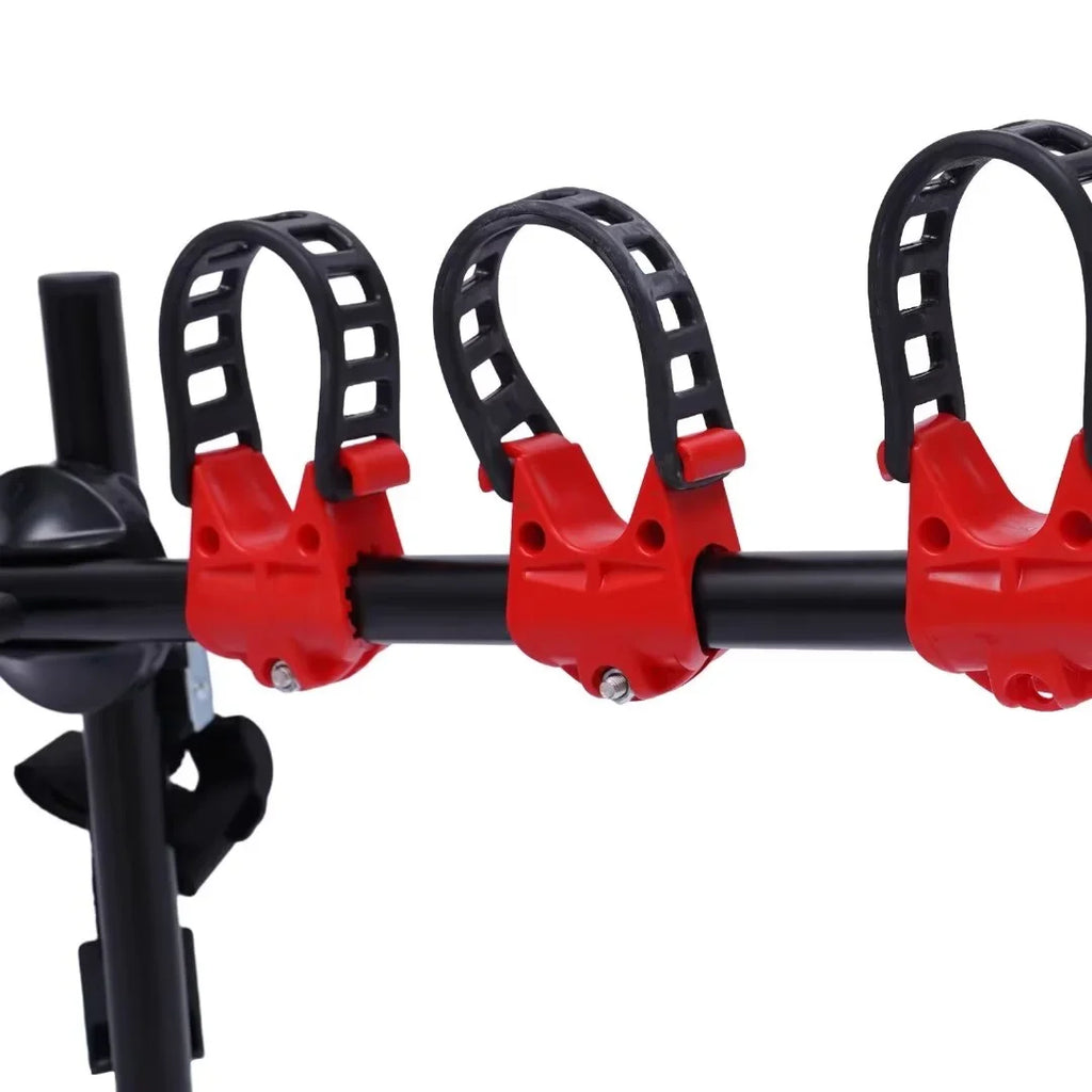 Portable 3-Bike Bicycle Rack Foldable Bike Rack Hitch Mount Carrier Car  Truck
