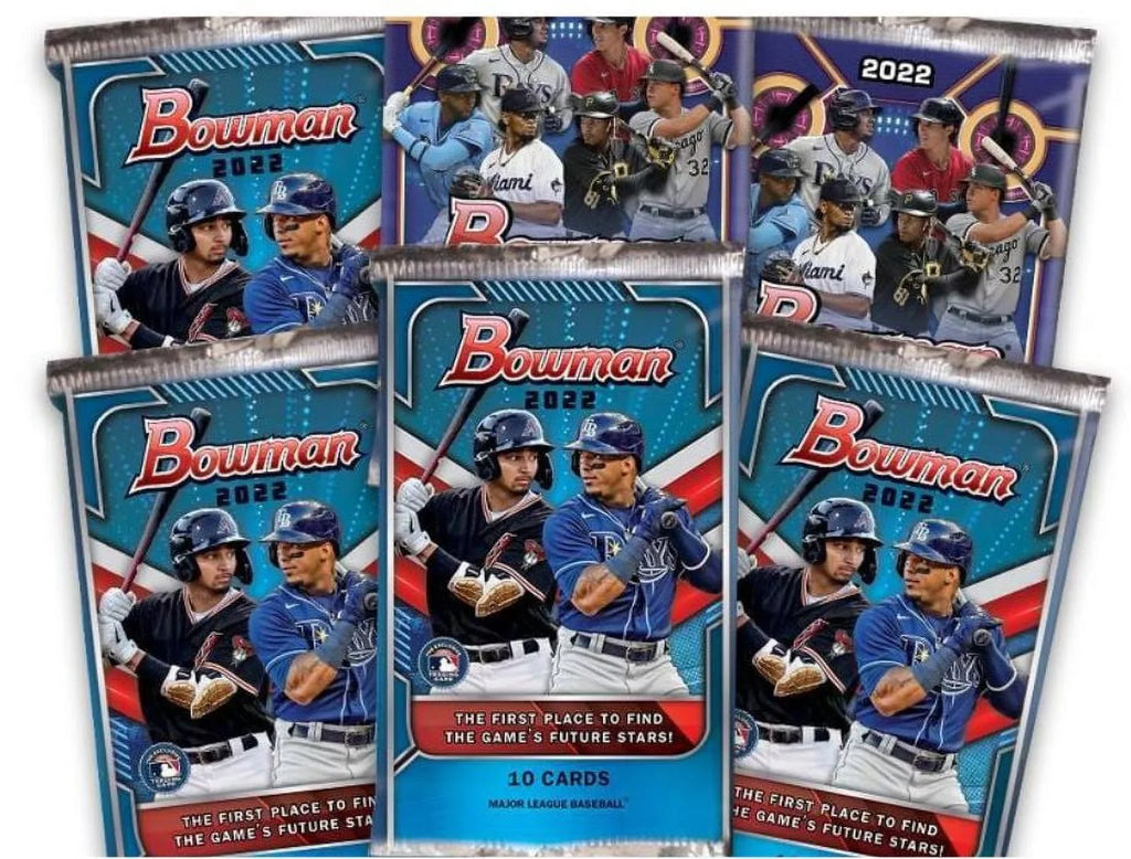 2022 Topps  Bowman Baseball Trading Card Mega Box - 50 cards!