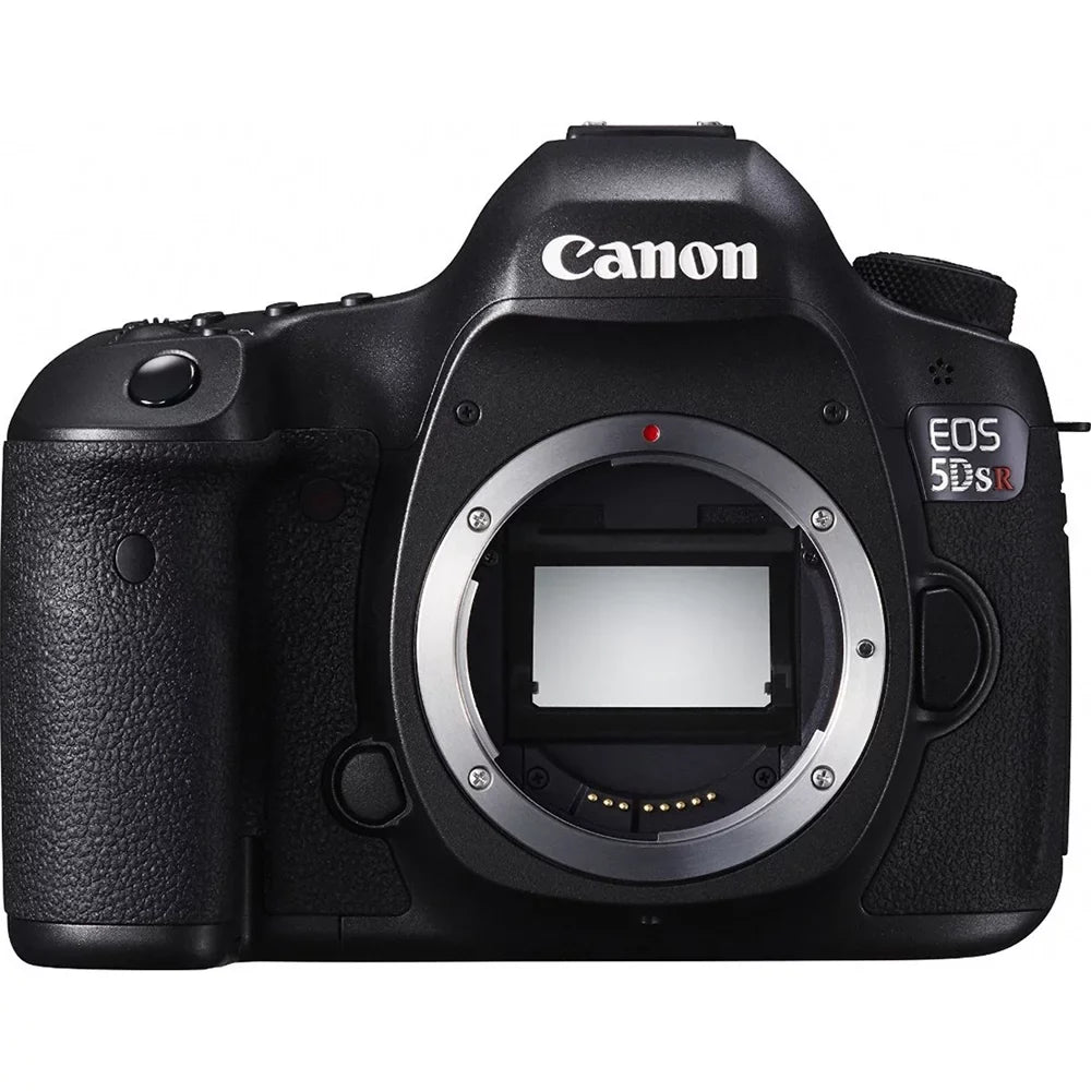Canon  5DS R 50.6MP Digital  Camera (Body Only) with Lens Power Bundle, Includes, Sigma 24-35mm Standard-Zoom Lens, Multicoated  Protective Filter & 2x -E6 Batteries