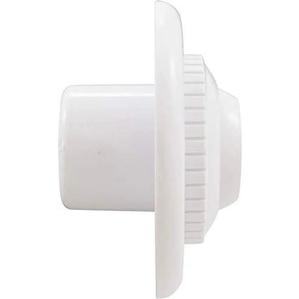 SP1422E White 1-Inch Opening Large Hydrostream Extended Directional Flow Inlet Fitting With 1-1/2-Inch  Thread