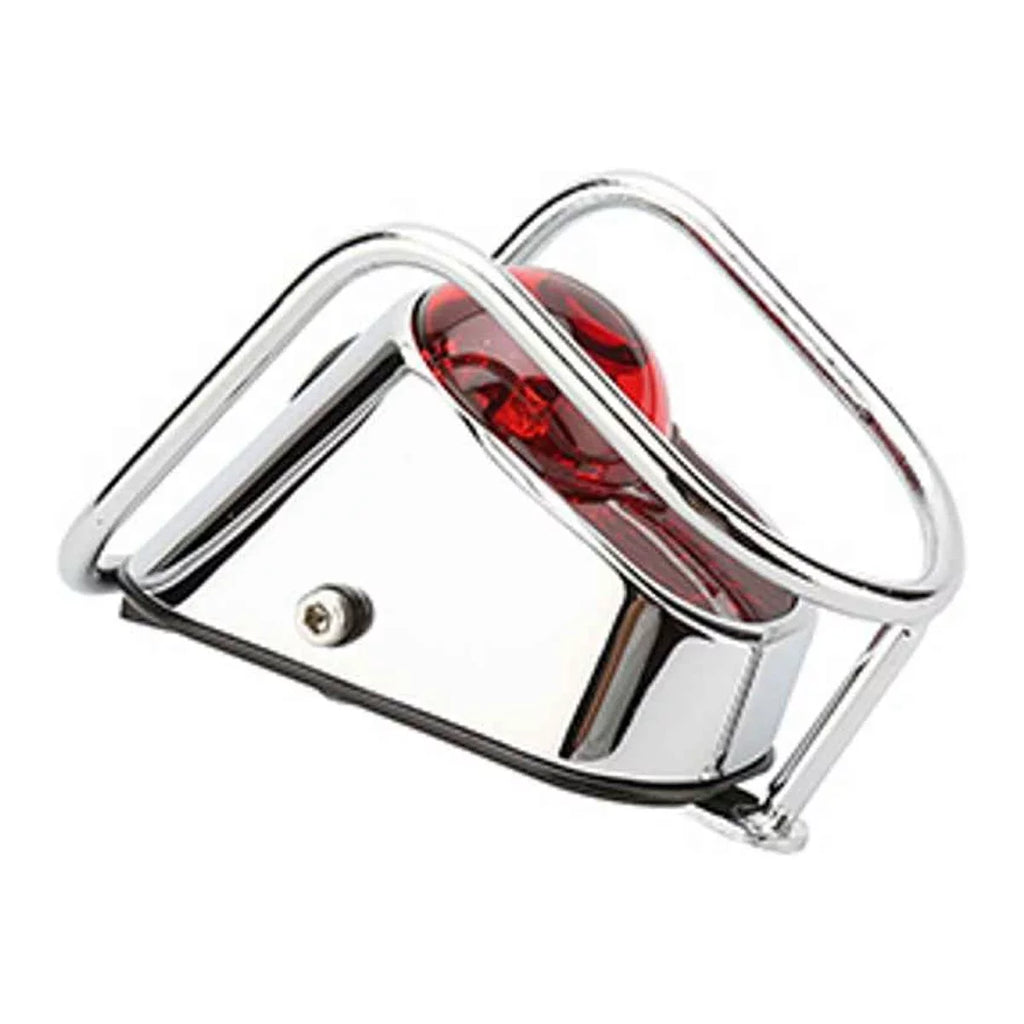 Pure Cycles Light Pure Rear City Bike Tail Light  Chrome