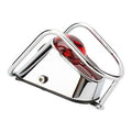 Pure Cycles Light Pure Rear City Bike Tail Light  Chrome