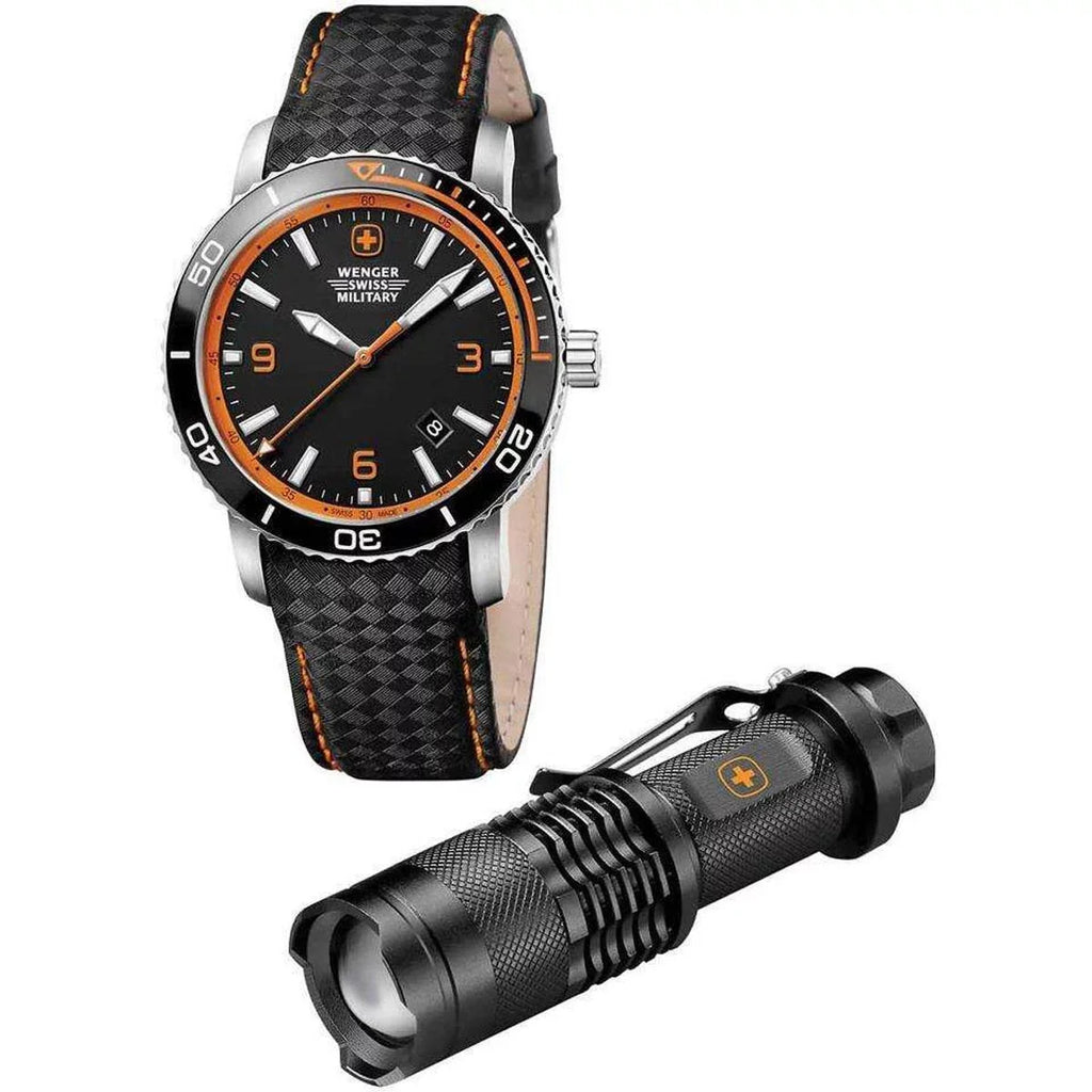 Men's Watch/ Flashlight Set