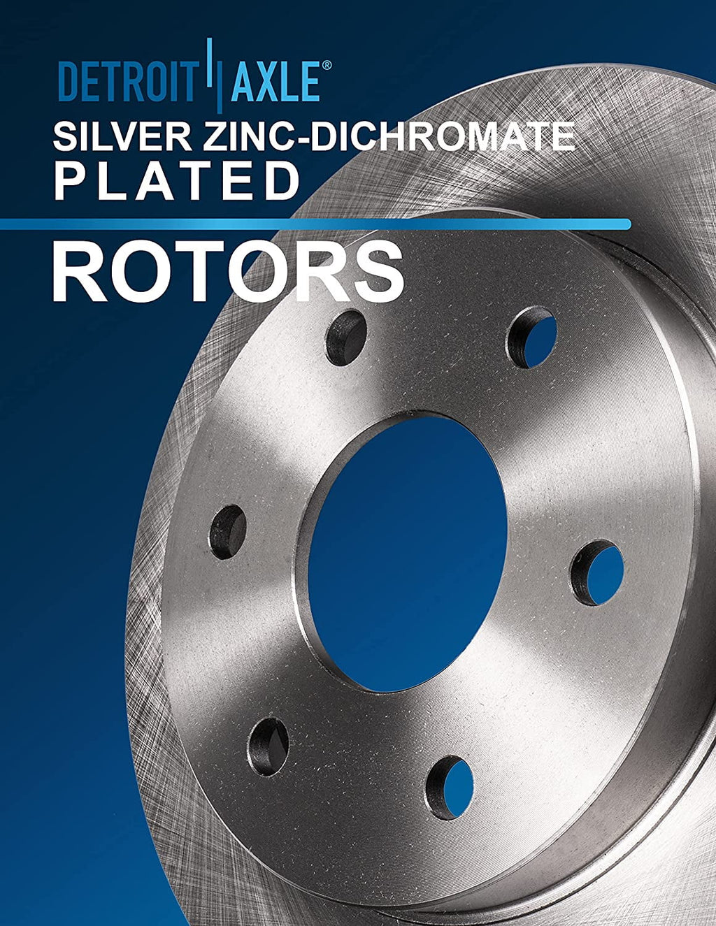 Detroit Axle - Front Brake Kit for Chevy  Silverado Sierra Yukon  Avalanche 1500 Tahoe Cadillac Escalade   Disc Brake Rotors Ceramic Brakes Pads : 12" Rotor - [4-Wheel Disc Model]