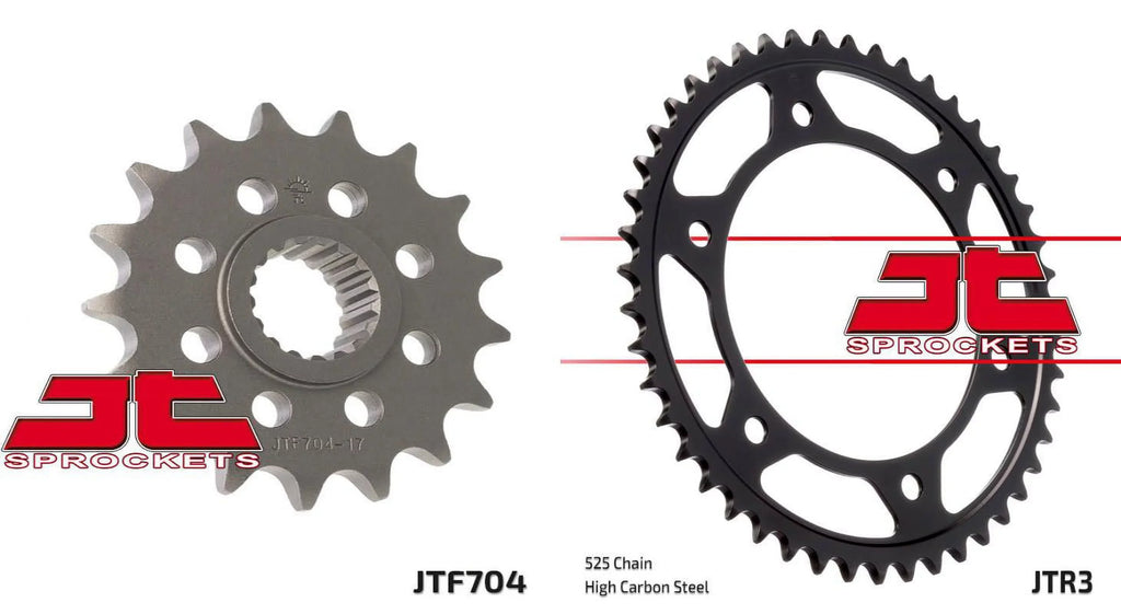 Front & Rear Sproket Kit for  F800 -JTR3.42 for 10.5mm bolts-K72 08-16  Sprockets