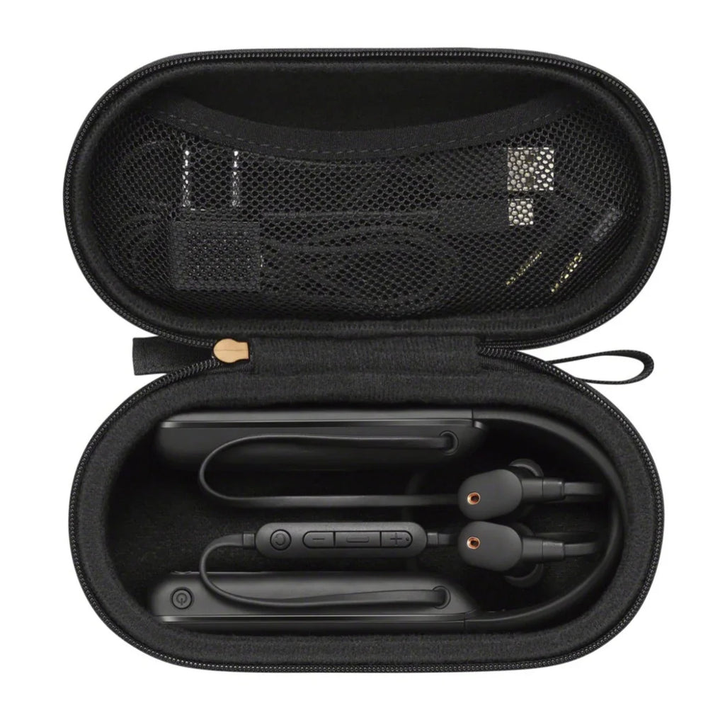 Sony -1000XM2/B Wireless Noise Cancelling In-Ear Headphones (Black) Bundle