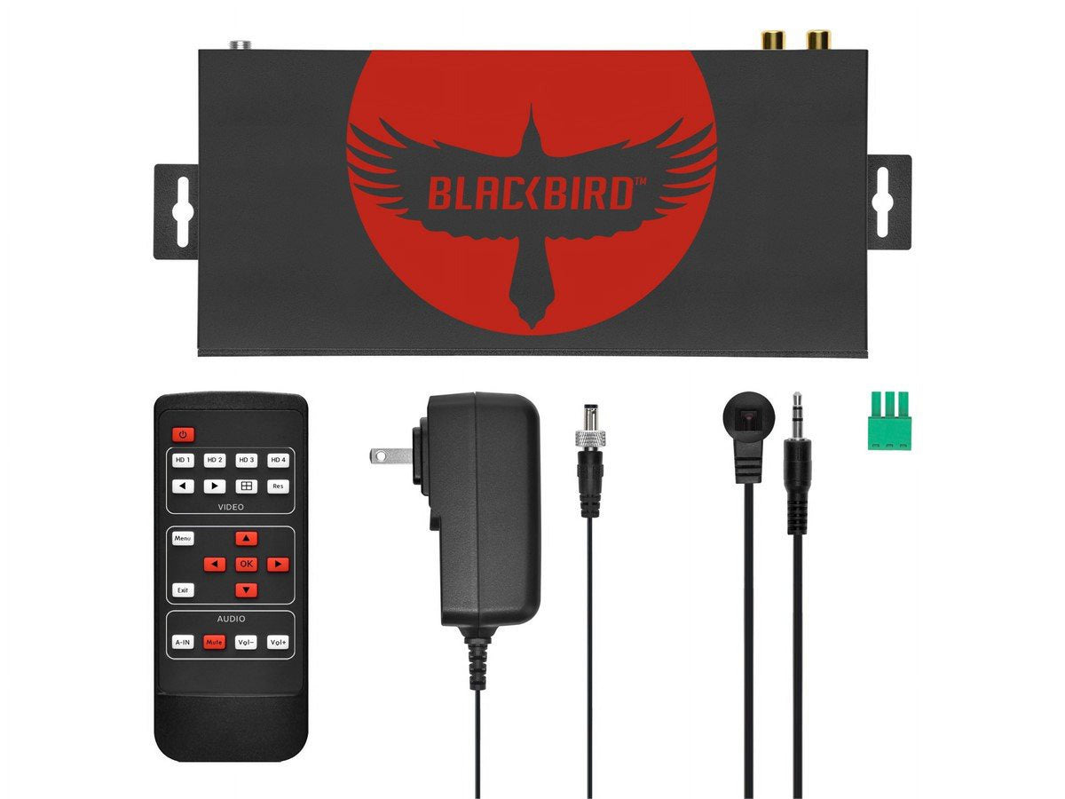 Monoprice Blackbird 4K60 Multiviewer Seamless  Video Switcher for Professional  Installations,  2.0b,  2.2 and 1.x Audio Extraction, 18Gbps video bandwidth - Pro-Series