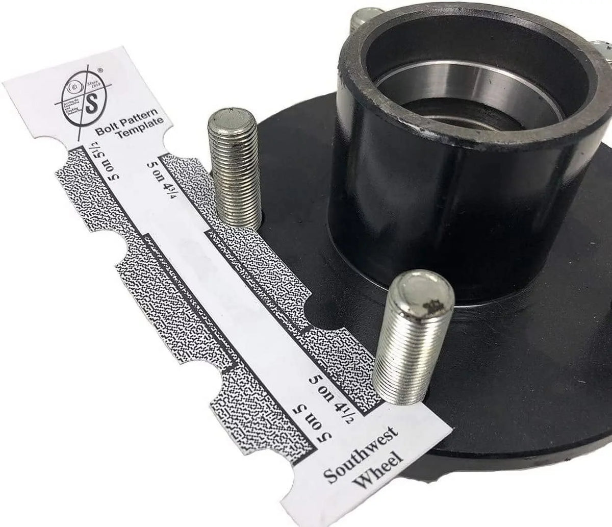 5-Hole, 4.5" Bolt Circle Idler Hub for 2,000 lb. Trailer Axles (BT8 Spindle) 1" Spindle