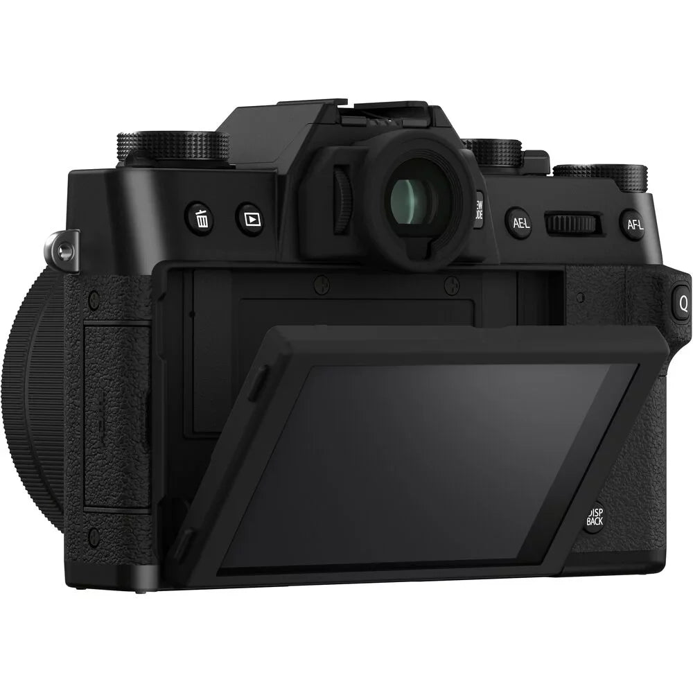 X-T30  Mirrorless Camera with  15-45mm   Lens Black - 7PC Bundle