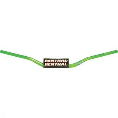 Renthal 1 1/8" FatBar Ricky Carmichael Bend Green for  520  4 Stroke 2000-2002
