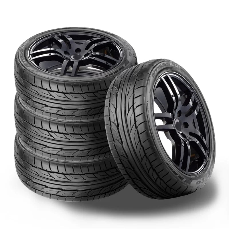 Set of 4 Nitto NT555 G2 255/35ZR20 97W  Ultra-High Performance Summer  Tires 211010 / 255/35/20 / 2553520 Fits: 2017-18 Audi Q3 Technik, 2016-17 Buick Regal Sport Touring