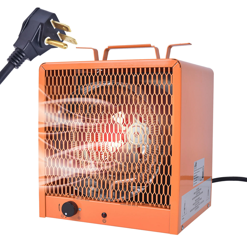 Aain Fan Forced Heater, the Plug #6-30R,Industrial 4800 Watt , 240 Volt/60 Hz,3 Phase
