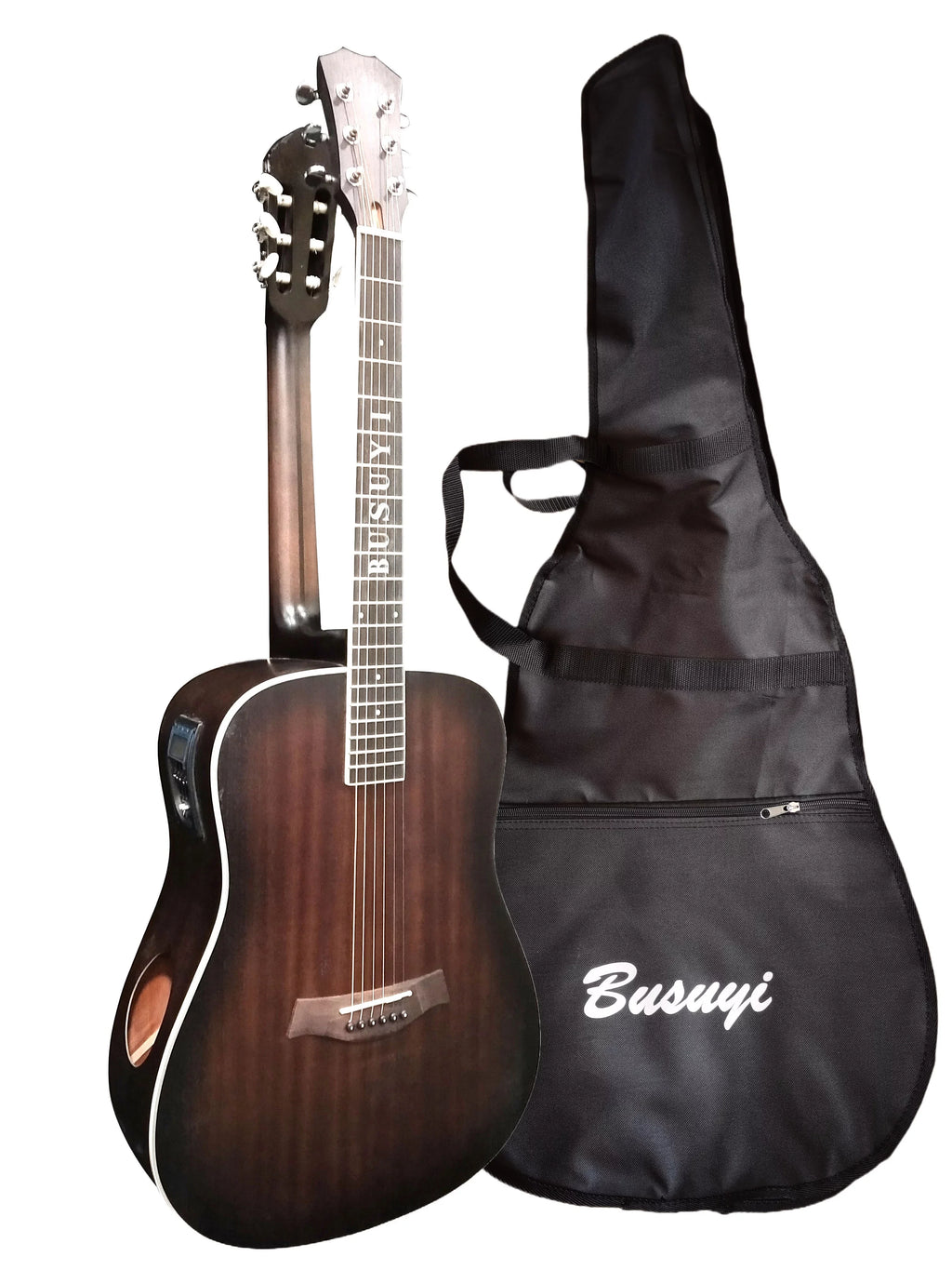 6 Strings classical /6 Strings Acoustic Double Neck, Double Sided Busuyi Guitar 2021 + Bag