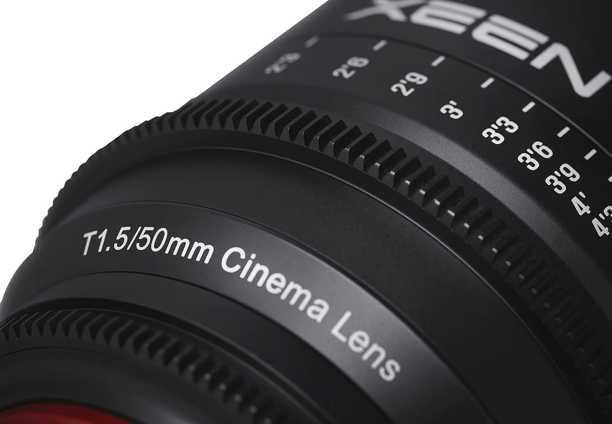 Rokinon Xeen XN50-C 50mm T1.5 Professional Cine Lens for Canon