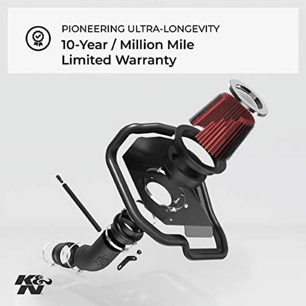 K&N Cold Air Intake Kit: High Performance, Guaranteed to Increase Horsepower: 50-State Legal: 1996-2000 Chevy/ (C2500, C3500, C35, K2500, K3500, Suburban, Tahoe, Yukon, C1500, K1500) V8,57-3013-2