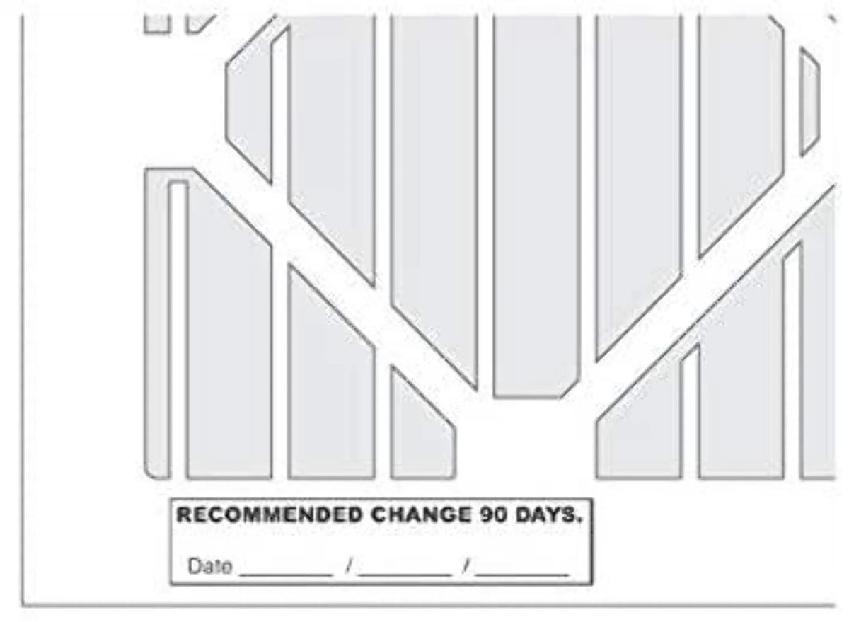 23x23x1, Naturalaire Standard Air Filter Merv 8, 84858.012323, Pack12
