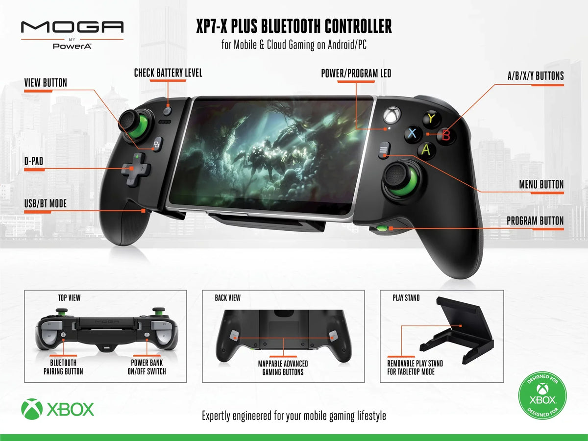 PowerA  XP7-X Plus Bluetooth Controller for Mobile & Cloud Gaming on Android/