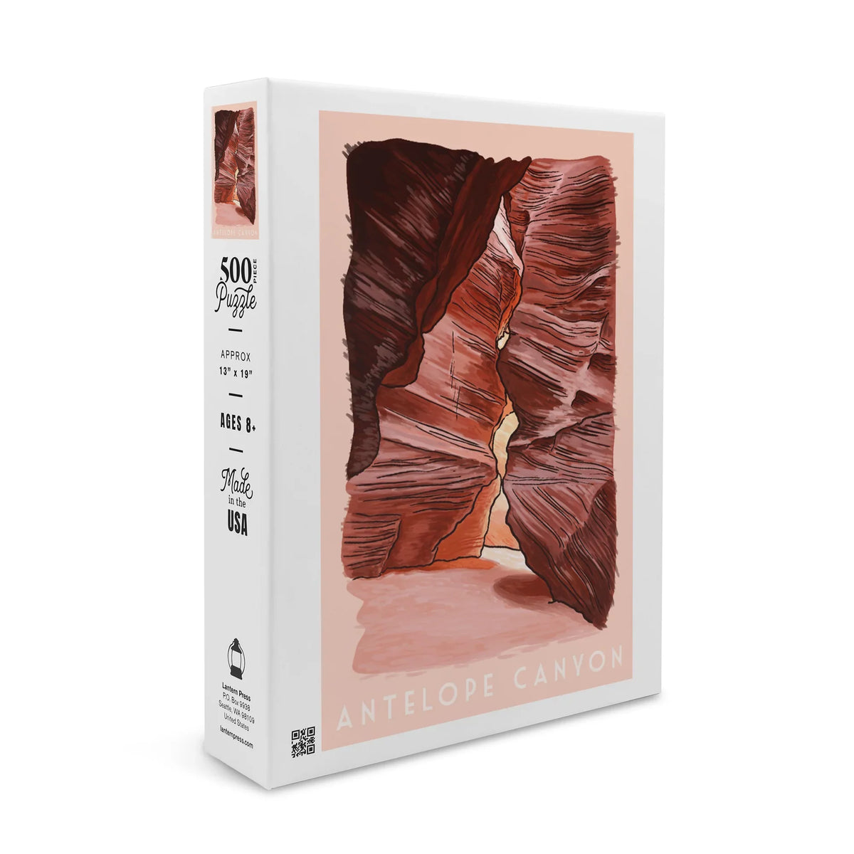 Arizona, Antelope Canyon (19x27 inches, Premium 500 Piece Jigsaw Puzzle for Adults and Family, Made in )