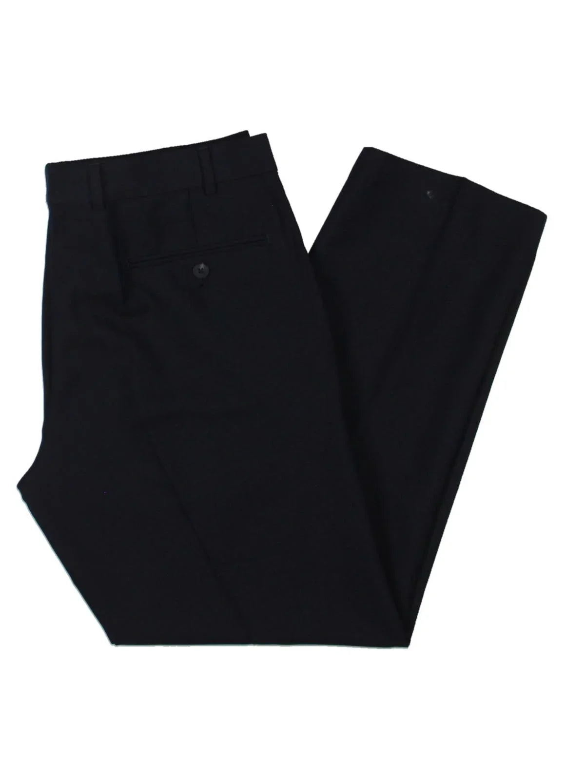 Perry Ellis Portfolio Mens Woven Solid Dress Pants