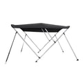 Bimini Top Boat Cover 46" High 3 Bow 6' ft. L x 73" - 78" W Solution Dye