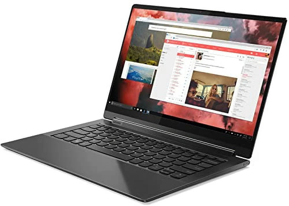 Lenovo 2022 Yoga 9i -14.0"  Touchscreen  2-in-1 Laptop (Intel i7-1185G7 4-Core, 8GB , 256GB , Intel Iris Xe, Backlit , Fingerprint, WiFi 6,  5.1,  Webcam, Win 10 Home) w/Hub
